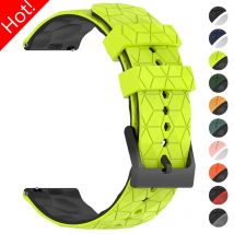 Pasek silikonowy 20 mm 22 mm do Samsung Galaxy Watch 7/6/5/4 44/40 mm 6 4Classic Gear S3 Uniwersalna bransoletka do Huawei GT3 4Pro
