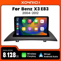 Android14 Lettore Multimediale Per Auto Per BMW X3 E83 2004-2012 Wireless CarPlay 1280*720P IPS 8Core Android Radio Auto GPS 4G Wifi DSP