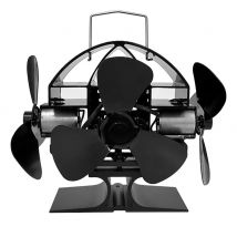 Energie sparender wärme betriebener Kamin lüfter Strom freier Lüfter Effiziente Wärme verteilung Hoch temperatur beständig