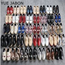 2025 New Ins Real Leather Women Shoes Nude Star design Spring Shoes Woman Casual Footwear Thick Bottom Platform Wedge Shoes