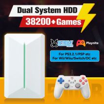 Retro bat & Playnite System HDD Retro-Spiele konsole für PS3/PS2/Wiiu/Wii/Switch/Mame 50 Emulatoren 38293 Spiele & 42 Aaa PC-Spiele für PC