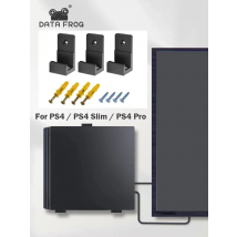 DATA FROG 3 Pz/set Montaggio A Parete Per PS4 Console Host Rack di Stoccaggio Staffa di Montaggio Supporto Per PS4 Pro/PS4 Sottile Accessori 2023