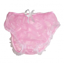 LangKee Haian PVC Cami Slip Spitzenhöschen Damen Slip Farbe Pink