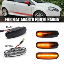 Auto LED Dinamico Ambra Indicatore Laterale Luce di Segnale di Girata Lampada Per Fiat Panda Punto Evo Stilo Qubo Peugeot Citroen Lancia Musa(350)