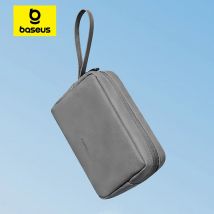 Baseus Organizer Tasche Reiß verschluss Aufbewahrung koffer für iPhone 15 14 Pro Max Kopfhörer Power Bank Kabel Ladegerät PC digitales Zubehör Tasche