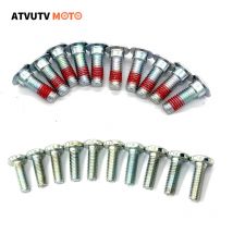 10PCS Universal 8mm M8 Motorrad Bremsscheibe Rotor Schrauben Schrauben Schritt/Kein Schritt M8X25 Innensechskant montieren Schrauben Bolzen