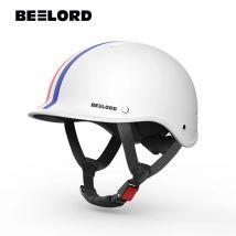 BEELORD Elektrischer Motorradhelm, Fahrradhelme, Fahrradhelme für Erwachsene, Retro, bezaubernde, leichte Fahrrad-Sporthelme