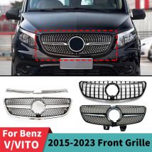 Kratka wlotu zderzaka przedniego w stylu diamentowym do Mercedes Benz Vito V W447 2015-2023 jak V250