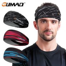 Sport Stirnbänder Schweißband Elastische Yoga Laufen Haar Band Schweiß Bandage Workout Tennis Fitness Jog Basketball Kopftuch Männer Frauen