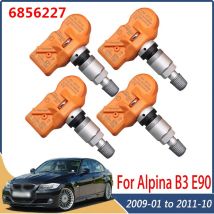 6856227 Reifendrucksensor 4 Stück für 2009–2011 Alpina B3 BMW 3er [E90] X1 [E84] Mini Clubman [R55] TPMS 433 MHz 36106856227