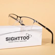 2/3PCS 2025 Neue Metall Halb Rahmen Anti Blau Licht Presbyopie Brille Business Leichte Lesen Presbyopie Brille