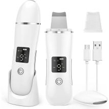 Ultraschall Haut Vibration Gesichts Spatel Peeling Schaufel Ionen Akne Mitesser Entferner Saubere Kavitation Für Gesicht