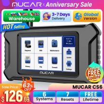 Mucar cs6 cs5 obd2 scanner auto diagnose tools automoto obd scanner auto diagnose tool code leser 6 systeme 7 setzt frei zurück