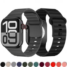 Cinturini sportivi in silicone per cinturino Apple Watch 44mm 40mm 46mm 41mm 49mm 42mm 45mm bracciale correas iWatch ultra 2 serie 10 9 8 7 SE