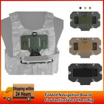 NUOVO Gilet tattico Supporto per telefono Pieghevole Scheda per telefono cellulare Piastra Molle Carrier Board Supporto Molle per schermo da 4.7 "-6.7"