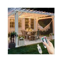 8 Mode USB Curtain Light Party Holiday Home Decoration Wedding Christmas Outdoor LED Garland Fairy Light Garden Light String 6M