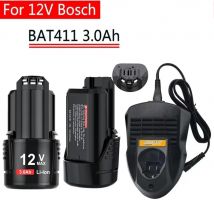 6000mAh Per Bosch 10.8V 12V Batteria Per Bosch Li-Ion Batterie BAT412A BAT414 BAT411 BAT412 D-70745 2607336014   BAT420 GSR 120-LI