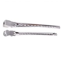 12Pcs/Pack Metal Hair Clips Prong For Styling Hair Clips Duckbill Sectioning Clips Barrettes For Hairdressing Salon Styling Tool