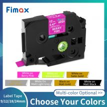 Fimax MQP35 kompatibel für Brother TZe MQP35 TZ-MQP35 Mattpapier Etikettenband Berry Pink für P-Touch Drucker PT-H100 PTD210 PTD600