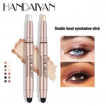 Handa iyan doppelseitige matte Lidschatten Stick und Pinsel Augen Make-up für Frauen versand kostenfrei koreanische Kosmetik Text marker