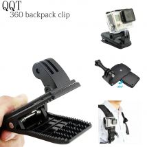 QQT Obrotowy o 360 stopni szybki klips do kamery Gopro Hero11 10 9 8 7 6 5 4 3+ 3 2 SJ4000 SJ5000 xiaomi Yi 4 k Action Camera