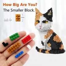 Balody Cat Block Animal World Persian Cat Tabby Kitten Pet 3D DIY Mini Diamond Blocks Bricks Zabawka