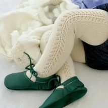 Baby Mädchen Strumpfhosen Herbst Baumwolle Jungen Kleinkind Strümpfe Atmungsaktive Feste Nettes Kind Spanischen Stil Prinzessin Strumpfhosen