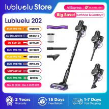 Lubluelu 202 Aspirapolvere senza fili, leggero, 6 in 1, 25KPa potente senza cavo, per moquette, pavimento, peli di animali domestici