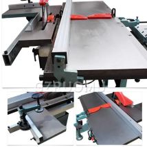 Elektrische Holzbearbeitung Kombinierte Werkzeugmaschinen Multifunktionale Schiebewerkbank Holz DIY Kombination Hobel Tischdekoration 2,2 KW