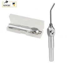 Verbessertes Modell: Dental-Luft-Wasser-Spritzpistole, 3-Wege-Dreifach-Injektionsgerät, gebogen und gerade, mit 2 Düsen und Schlauch