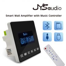 86 Bluetooth Mini Home Hintergrund musik system ist kompatibel mit Wand verstärker Glas Touch Key und unterstützt FM USB TF