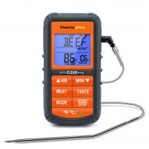 ThermoPro TP06B Termometro digitale per alimenti da cucina Sonda singola con timer/allarme temperatura per affumicatore, barbecue, cottura della carne