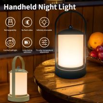 LED Outdoor Tisch Lampe Wasserdicht 2000 mAh Wiederaufladbare Cordless Schreibtisch Lampe Touch Dimmbare Nacht Lampe Led Tragbare Laterne Lampe