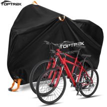 Toptrek Copribici 210D Protezione per bicicletta di alta qualità Coperture protettive multiuso per pioggia, neve, polvere, impermeabili per tutte le stagioni