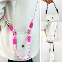 Fashion Lanyard Crossbody Mobile Phone Rope Mobile Phone Case For iphone 17 Air 16 15 14 13 11 12 Pro Max plus Cover