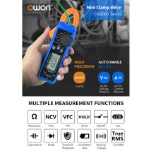 OWON CM2100 CM2100B Digital Multimeter High-Precision 20000 Count AC/DC Current Clamp Tester True RMS VFC Diode Portable Ammeter