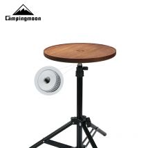 CAMPINGMOON Z57 Flachluftstruktur-Adapter, Kamerahalterung, Adapter, Massivholz-Tischplatten-Adapter für Verlängerungsständer
