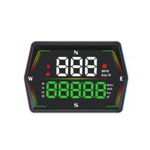 【M】G21 HUD GPS Car Digital Speedometer Head-Up Display Big Font Compass Time Overspeed Alarm For All Car Customized