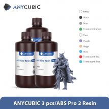 Neueste 3 teile/los Anycubic ABS Wie Pro 2 3d Harz Hohe Präzision UV 405nm Für LCD SLA DLP Anycubic Photon Harz 3d Drucker