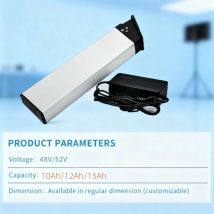 Nowa bateria 48V/52V 14Ah do Engwe EP-2 Pro Engine Pro MATE X, bateria zamienna DCH-009 z zwiększonym zasięgiem