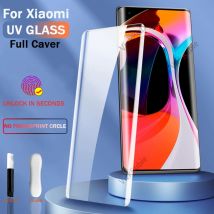 Pellicola in vetro temperato UV HD per Xiaomi Mi 14 13 12 11 12X 12S Pro Ultra protezione schermo per xiaomi Note 10 Lite note10pro 13lite