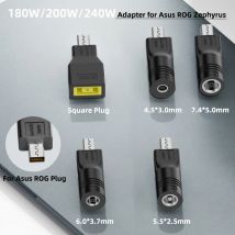 180 W 200 W 240 W DC-Netzteil für Asus ROG Zephyrus G16 G14 Laptop-Ladegerät-Konverter für Asus Square Notebook-Klinkenstecker