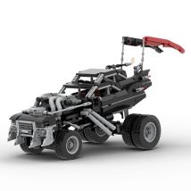 BuildMoc Madded Max The Gigahorse Auto-Bausteine-Set, High-Tech-Geländewagen, Ziegel, Spielzeug für Erwachsene und Kinder, kreatives Geschenk
