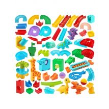 Big Size Building Blocks Marble Race Run Maze Games Compatible Large Bricks Running Ball Chute
