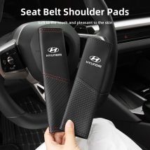Copertura della cintura di sicurezza per auto Cintura di sicurezza Cuscinetti di protezione per le spalle con giunture bicolorePer Hyundai Tucson IX35 I30 I20 Kona Coupe Veloster