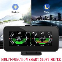 Auto Neigungsmesser GPS Tacho Off Road Zubehör M50 Digital Auto Neigungsmesser Ebene Tilt Gauge Tachometer MPH Kompass