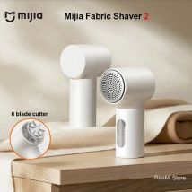 NOVITÀ 2025 Mijia Levapelucchi 2, Macchina Elettrica Portatile Ricaricabile USB per Rimuovere Pelucchi e Peli, Testina di Taglio Aggiornata a 6 Lame