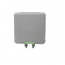 Lettore Uhf Rfid da 1-4 m a lungo raggio Antenna circolare integrata da 7 dbi RS232 WG26 WG34 RELÈ Ethernet