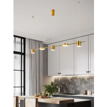 XCLuuHY-Modern Minimalist Pendant Light Strips, Hanging Lamp, Luxury Chandelier, Lighting Fixture for Bar, Dining Room, Table
