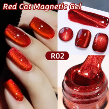 UR SUGAR 15 ml Shine Ruby Cat Magnetischer Gel-Nagellack Red Series Glitter Semi Permanent Soak Off Nail Art Varnis DIY Maniküre